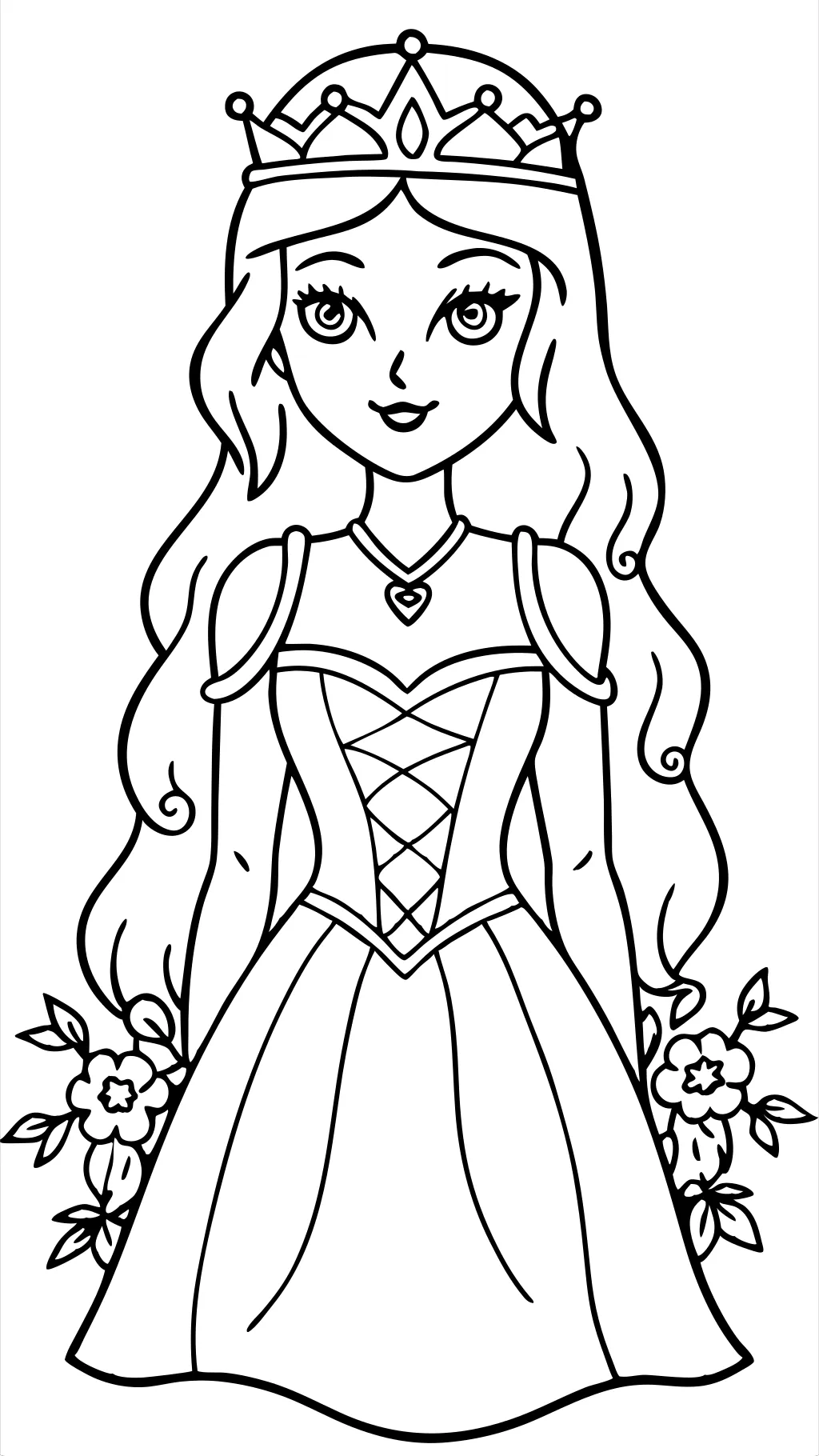 princess aurora coloring pages